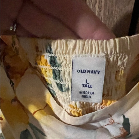 Floral Yellow Romper - Picture 2 of 4